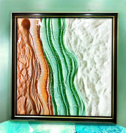 Wall Art Mural-45 cm by 45 cm