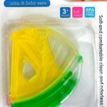 Baby Teether- Yellow & Green