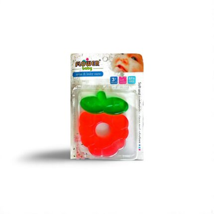 Baby Teether- Green & Red