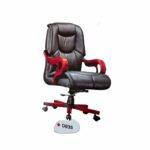Executive Office Chair- Leather Material-360-Degree Rotation
