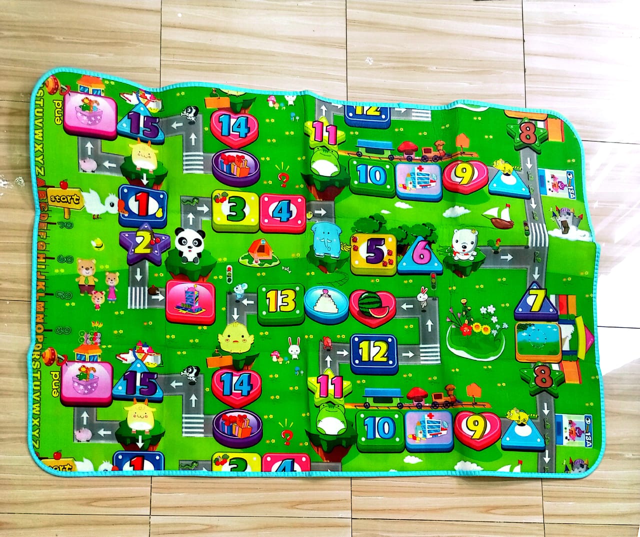 Baby Play Mat -Double Sided- Foam (1.2*2.0m) 3 Baby Play Mat -Double Sided- Foam (1.2*2.0m) - Image 3