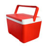 Portable Insulated Cooler Box - Red - Image 3